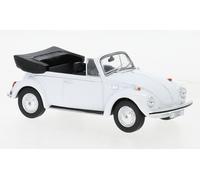 MODELLINO IN Scala COMPATIBILE con VW Beetle 1302 LS 1971 Cabrio White 1:43 IXO MODEL CLC428