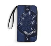 VWCSDSCS Cartera personalizada con texto en inglés "Grandma's Little Sweethearts", regalo para madre abuela de parte de hija, hijo, nietos, imagen de dibujos animados, A13.