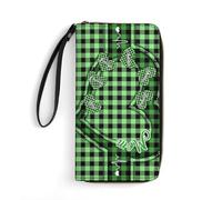 VWCSDSCS Cartera personalizada con texto en inglés "Grandma's Little Sweethearts", regalo para madre abuela de parte de hija, hijo, nietos, imagen de dibujos animados, A28