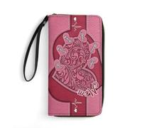 VWCSDSCS Cartera personalizada con texto en inglés "Grandma's Little Sweethearts", regalo para madre abuela de parte de hija, hijo, nietos, imagen de dibujos animados, a16