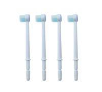 VWONST Cabezales de cepillo de agua dental de repuesto compatibles con Waterpik Water Flossers cepillo de dientes e irrigadores orales, paquete de 4