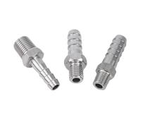 VWWJCCRO 4mm 6mm 8mm 10mm 12mm 14mm 16mm 19mm Hose M14x1 Male Thread Stainless Steel High Pressure Pipe Fitting(5mm) Barb Fittings