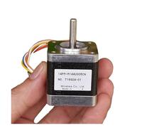 VWWJCCRO Arrancador híbrido Paso a de 6 Cables bifásico NEMA 14 35 mm con Eje 5 for Impresora 3D RepRap, máquina Grabado CNC robótica Prusa