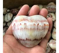 VWWJCCRO Beautiful Agate Red Quartz Crystal Heart (Size : 10pcs)