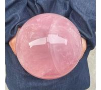 VWWJCCRO Crystal Ball Ore Home Office Decoration Craft Attract Peach Blossom Love Marriage Stone Ornaments (Size : 60-65mm)