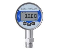 VWWJCCRO High Pressure Gauge 400bar 600bar M20*1.5 Display Digital Bar Pressure Gauge 300bar 4bar Hydraulic Pressure Gauge(Npt1-4 Radial,0-600bar)