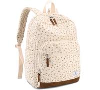 VX VONXURY Mochila Escolar para Adolescentes, Mochila de Pana Ligera para Niños Mochila Casual para Hombres Mujeres Colegio Viaje (Flores Amarillas)