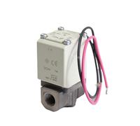 VX220AA Solenoid Valve 24V 220V 1/4" BSP Direct 2 Way Post For Air Single Unit Fiber Laser Cutting Machine Parts
