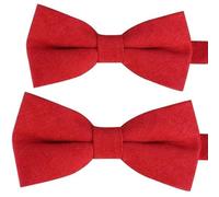 VXAGJL Conjunto de pajaritas para padres e hijos, pajarita de Color sólido para hombres y mujeres, pajaritas de boda coloridas de color azul, vino y rojo, accesorio-SBT31918