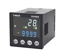 VXAXPOHZA 1Pcs DH48S HD48S DC/AC24V AC220V Precision Programmable Delay Relay 0.01S-99990H with Socket Base DH48S Series Time Relay(YH-5TX-24VDC)