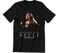 VXCEVF Ade%le T-Shirts Hemdens Week%Ends with Ade%le The World Tour T-Shirts Hemdens Ade%le Tour 2023-2024 T-T-Shirts Hemden, SweatT-Shirts Hemden(Large)