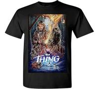 VXCEVF ADGS The Thing Horror Movie Retro Poster John Carpenter T T-Shirts Hemdens Men Black(XX-Large)