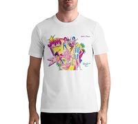 VXCEVF Adult Teen Man'S Classic Cotton Jem and The Holograms Leisure Music Summer TT-Shirts Hemdens Gift (Large)