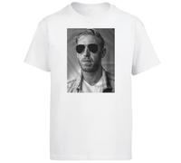 VXCEVF Aew All Elite Wrestling Orange Cassidy Yearbo Graphic t T-Shirts Hemdens Short Sleeve t-T-Shirts Hemdens Streetwear Men's Clothing White(Large)