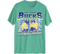 VXCEVF AEW All Elite Wrestling The Young Bucks Turn Heel Mens and Womens Short Sleeve T-T-Shirts Hemden(Medium)