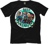 VXCEVF AEW Best Friends, Orange Cassidy, Statlander Extra Terrestrial T-Shirts Hemden Mens Women White Yellow Black Red Mens t T-Shirts Hemden Men 100%(Medium)