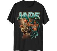 VXCEVF AEW Jade Cargill The Champ Mens and Womens Short Sleeve T-T-Shirts Hemden(Small)