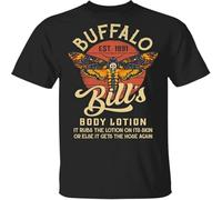 VXCEVF Buffalo-Bill Body Lotion Silence Lambs 355 Horror Funny T Tshirts Camisetas y Tops(Medium)