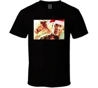 VXCEVF Die Hard Christmas Movie Merry Christmas Holiday Film Action Fan T Shirt(Medium)