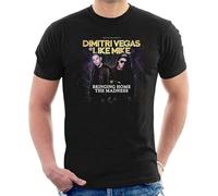VXCEVF Dimitri Vegas & Like Mike T-Shirt Bringing Home The Madness Electro House A82 (X-Large)