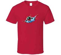 VXCEVF Goldorak Grendizer UFO Robot Flying Retro Style T-Shirt and Apparel T Shirt(Large)
