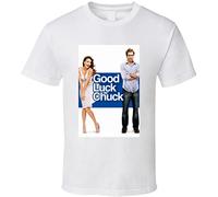 VXCEVF Good Luck Chuck Worst Romance Film Movie Fan T Shirt(Small)