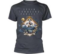 VXCEVF HAOSHI Devin Townsend Project 'Transcendence' T-Shirt(Large)