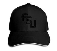 VXCEVF Hotgirl4 Adult Florida State University FSU Adjustable Baseball Cap White Black(XX-Large)