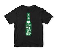 VXCEVF I Taste Like Beer - Men White Yellow Black Red Mens Women T Shirt 100% Cotton Irish Ireland Weed Spliff Drugs St Patrick's Day73929(X-Large)