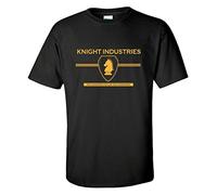 VXCEVF Knight Industries Knight-Rider 80s TV Show t Shirt Damen Kurzarm(X-Large)