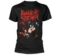 VXCEVF Pungent Stench Club Mondo Black t Shirt Women(X-Large)