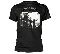 VXCEVF Pungent Stench Masters of Moral Black White Yellow Black Red Mens Women T Shirt 100% Cotton(X-Large)