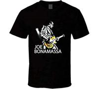 VXCEVF Shui Joe Bonamassa Uomo Nero Aware t Shirts männer Schwarz Donna, Color04(Medium)