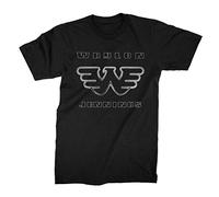VXCEVF Waylon Jennings t Shirts männer Schwarz Black(Medium)
