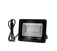 VXDEFP Luz De Inundación UV Lámpara Fluorescente De Escenario 50W 100W Luz Ultravioleta LED NEGRO Reflector Impermeable Decoración De Fiesta De Halloween Focos LED(50W WIth Plug)