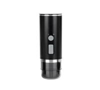 VXDEFP Máquinas de café,Cafetera portátil, Cafetera de viaje for acampar, cafetera espresso portátil completamente automática, mini for cápsulas grandes y pequeñas