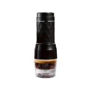VXDEFP Máquinas de café,Cafetera portátil, Cafetera espresso portátil, mini cafetera que utiliza cápsulas y café molido, práctica cafetera espresso for viajes, campamentos y exteriores