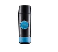 VXDEFP Máquinas de café,Cafetera portátil, Cafetera for coche for camping: pequeña máquina de café espresso eléctrica portátil(Blauw)