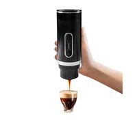 VXDEFP Máquinas de café,Cafetera portátil, Cafetera portátil con calefacción inalámbrica, compatible con cápsulas y café molido, 3 en 1, for viajes de acampada