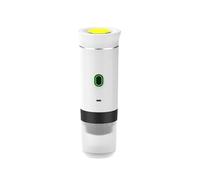 VXDEFP Máquinas de café,Cafetera portátil, Cafetera portátil de cápsulas italiana espresso eléctrica pequeña inalámbrica bomba de calor máquina de café a presión for el hogar(Bianco)