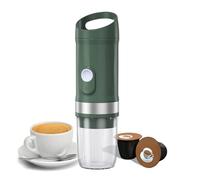 VXDEFP Máquinas de café,Cafetera portátil, Mini cafetera, cafetera espresso eléctrica portátil, inalámbrica, recargable, con función de calentamiento y frío