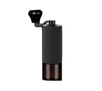 VXDEFP Máquinas de café,Cafetera portátil, Molinillo de café manual CNC de acero inoxidable, profesional, con doble cojinete, rebaba ajustable for moler granos de café
