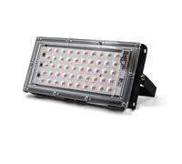 VXDEFP Reflector Led for exteriores de 50W y 100W, lámpara LED for cultivo de plantas de espectro completo, proyector, farola, luz Led for cultivo Focos LED(50W No Plug)