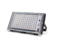 VXDEFP Reflector Led for exteriores de 50W y 100W, lámpara LED for cultivo de plantas de espectro completo, proyector, farola, luz Led for cultivo Focos LED(100W No Plug)
