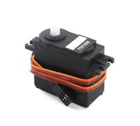 VXDEFP Servomotor analógico de Engranajes plásticos, 6 kg de par, rotación Continua de 360 Grados, PWM, estándar, 2BB, FS5106R, for Robot de Bricolaje Personalizado.