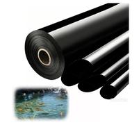 VXHCS 0.4mm Lámina Impermeabilizante para Estanques Al Aire Libre | Para El Paisajismo de Estanques de Peces Revestimiento de Membrana Reforzada de HDPE para Estanques(13.1x29.5ft)