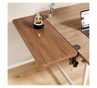 VXHCS Ergonomic Desk Extender Tray, Table Mount Arm Wrist Rest Shelf, Foldable, Punch-Free Clamp on Computer Keyborad Tray(120x20cm)
