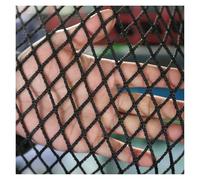 VXHCS Red de Cuerda Poliéster Deportiva 4cm/4mm Redes para Jaulas Aves Corral Barrera Seguridad para Escaleras(0.8x8m)