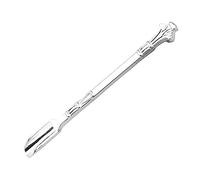 Vxhohdoxs Mini Cuchara de Metal Medicina Botella Uso Sniffer Snorter Snuff Polvo Tabaco Micro-Tuning Pala Accesorios para Fumar