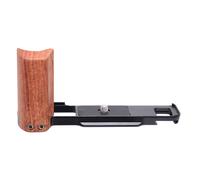 VXIVXIV X-E5 - Mango de mano con placa L, mango de madera en L para cámara FUJIFILM X-E5, compatible con interfaz ARCA